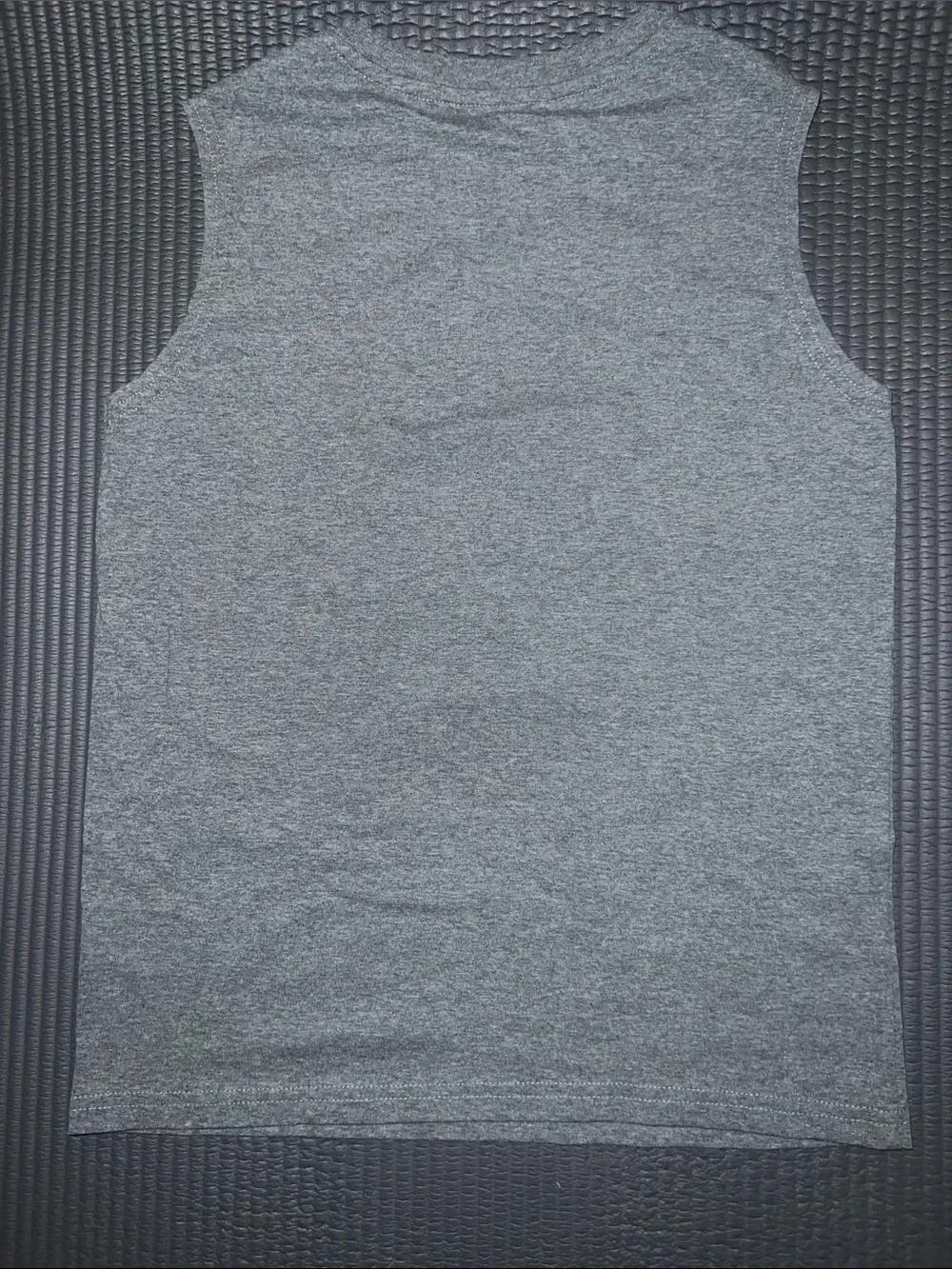 Old Navy Gray Tank Top with Yellow Skate Tour Graphic
